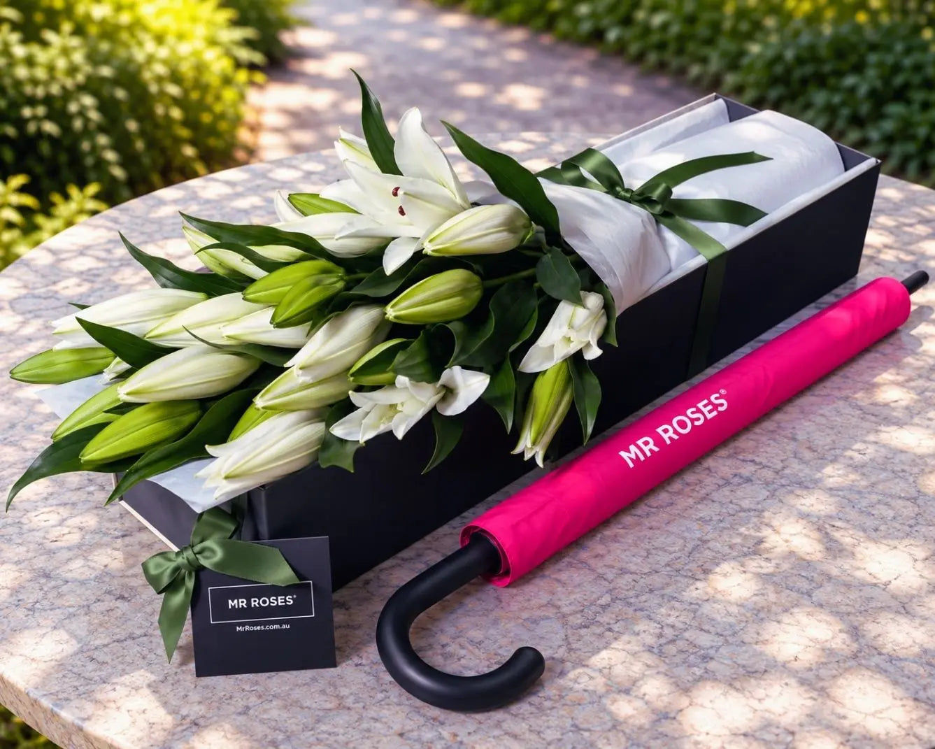 Lilies & Umbrella