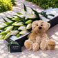 Lilies & Teddy Bear