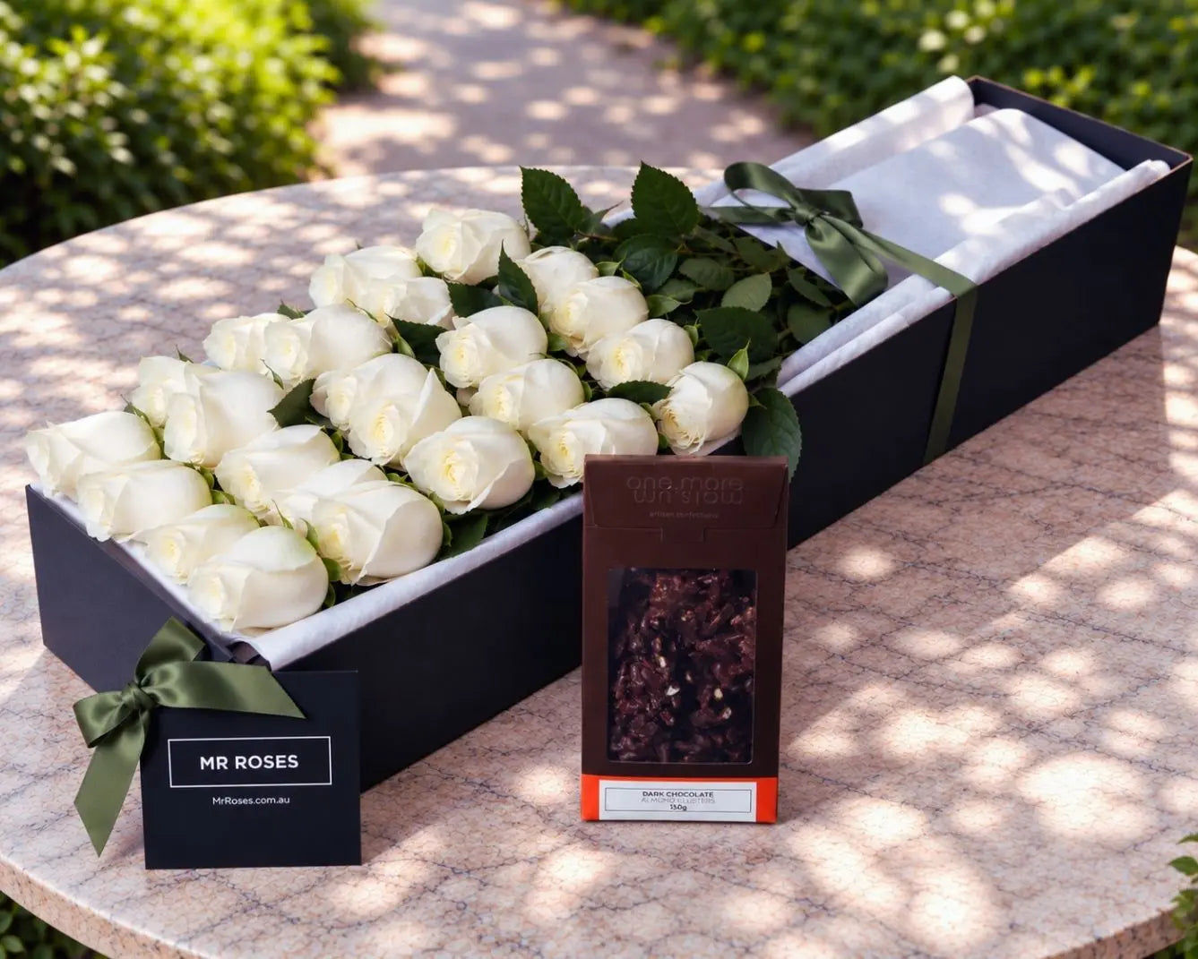 White Roses & Chocolates