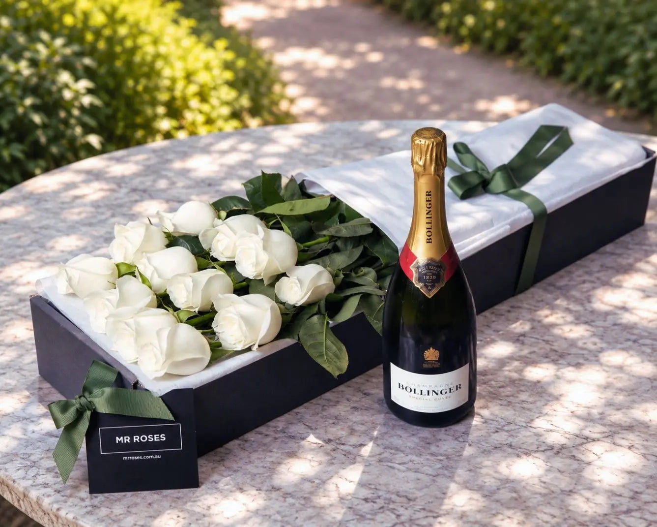 White Roses & Champagne