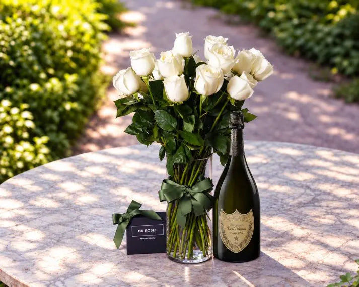 White Roses & Champagne