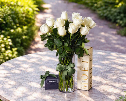 White Roses & Champagne