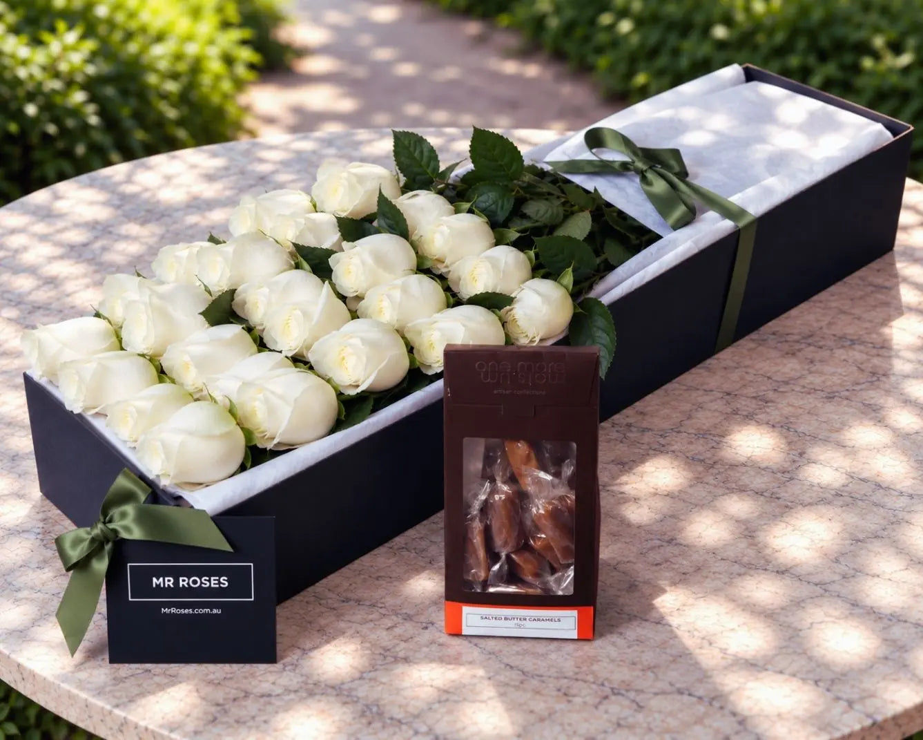 White Roses & Chocolates