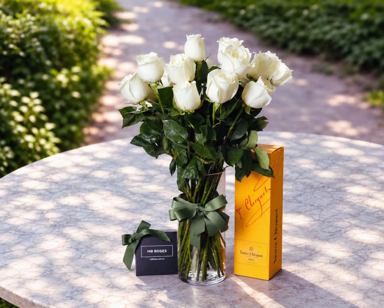 White Roses & Champagne