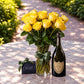 Yellow Roses & Champagne