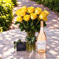 Yellow Roses & Champagne