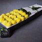 medium stemmed yellow roses in mr roses gift box