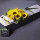 Sunflowers & White Roses