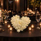White Roses Love Heart