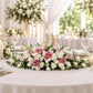 Pink Lilies & White Roses Centrepiece