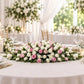 White & Pink Rose Centrepiece