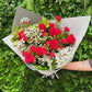 Crimson Rose Bouquet