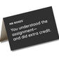 Extra Credit Gift Card