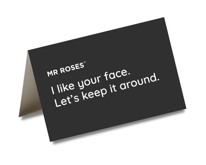 I Like Your Face Gift Card