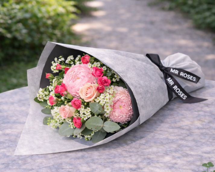 LET THEM EAT CAKE flower bouquet