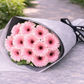 soft pink gerbera bouquet
