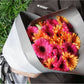 pink and orange gerbera flower bouquet
