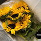 mr roses sunflowers customer photo