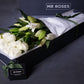 Fragrant White Lilies in Mr Roses Gift box