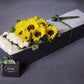 Sunflowers & White Roses