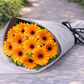 orange gerbera bouquet