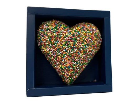 Delicious Chocolate Freckled Heart