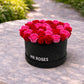 Red & Pink Rose Hat Box