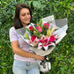 birthday flower bouquet for her