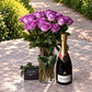 TAB Exclusive - 24 Long Stemmed Roses & Bollinger