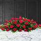 Funeral Red Rose Casket Flowers