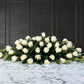 Funeral White Rose Casket Flowers