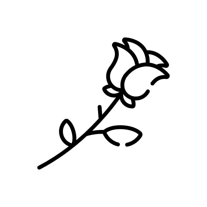 Extra Glitter Rose