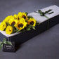 sunflowers in mr roses gift box