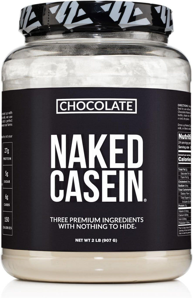 Chocolate Casein Protein Powder | Naked Chocolate Casein 2LB