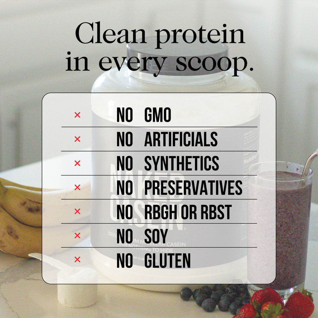 Micellar Casein Protein Powder | Naked Casein - 5lb