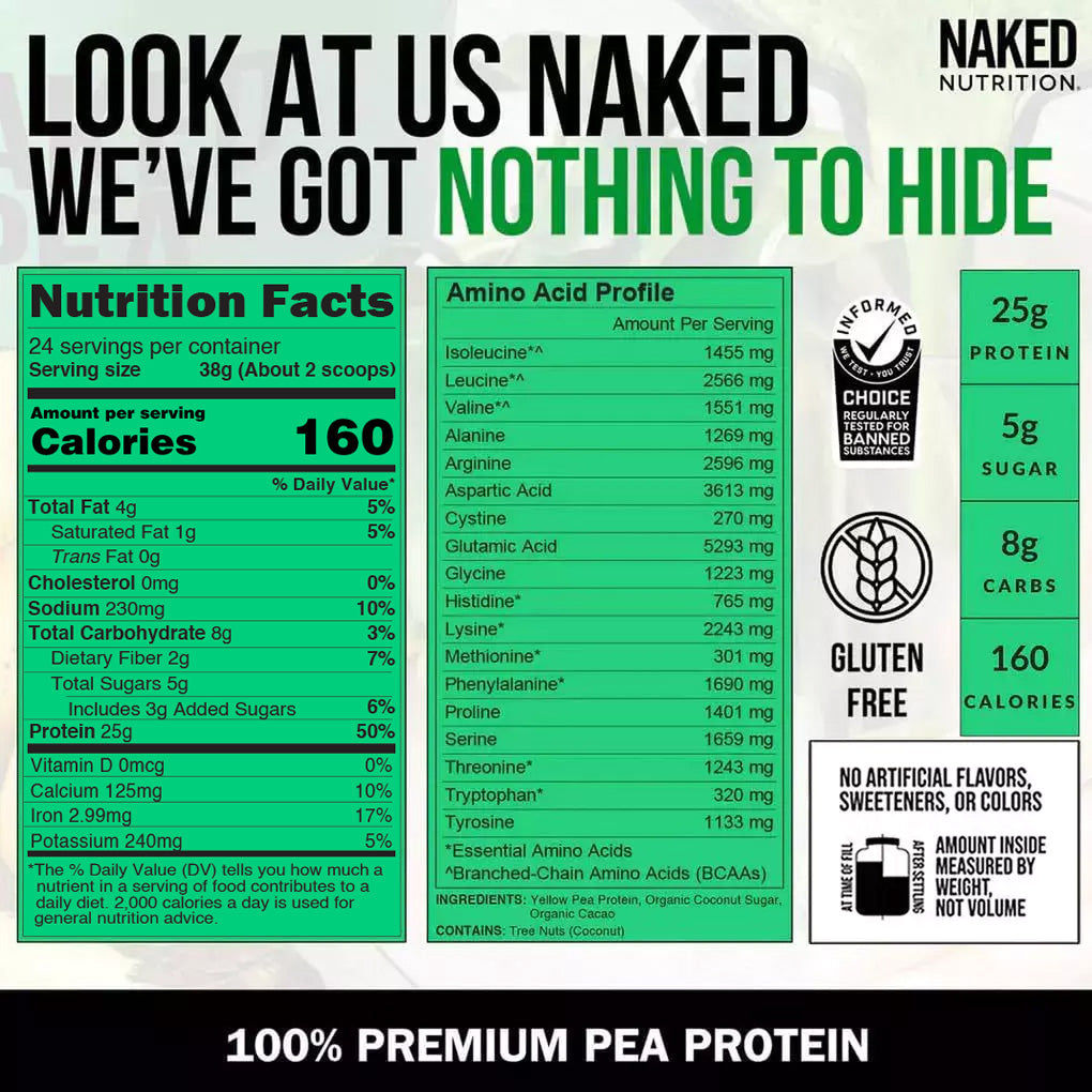 chocolate pea protein powder