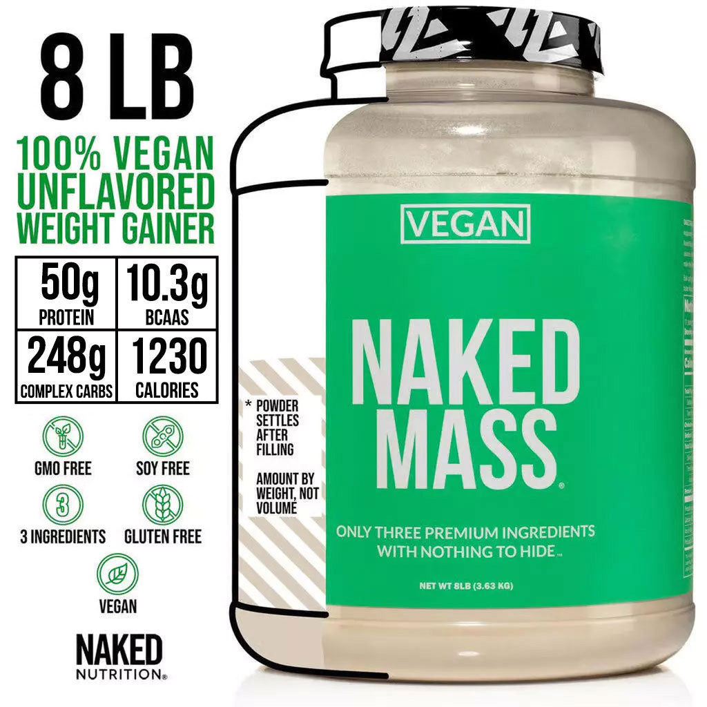 vegan weight gainer unflavored
