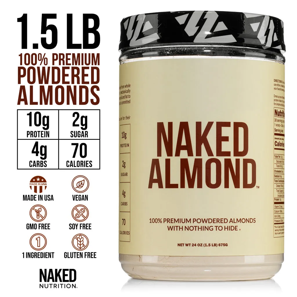 high protein almond powder