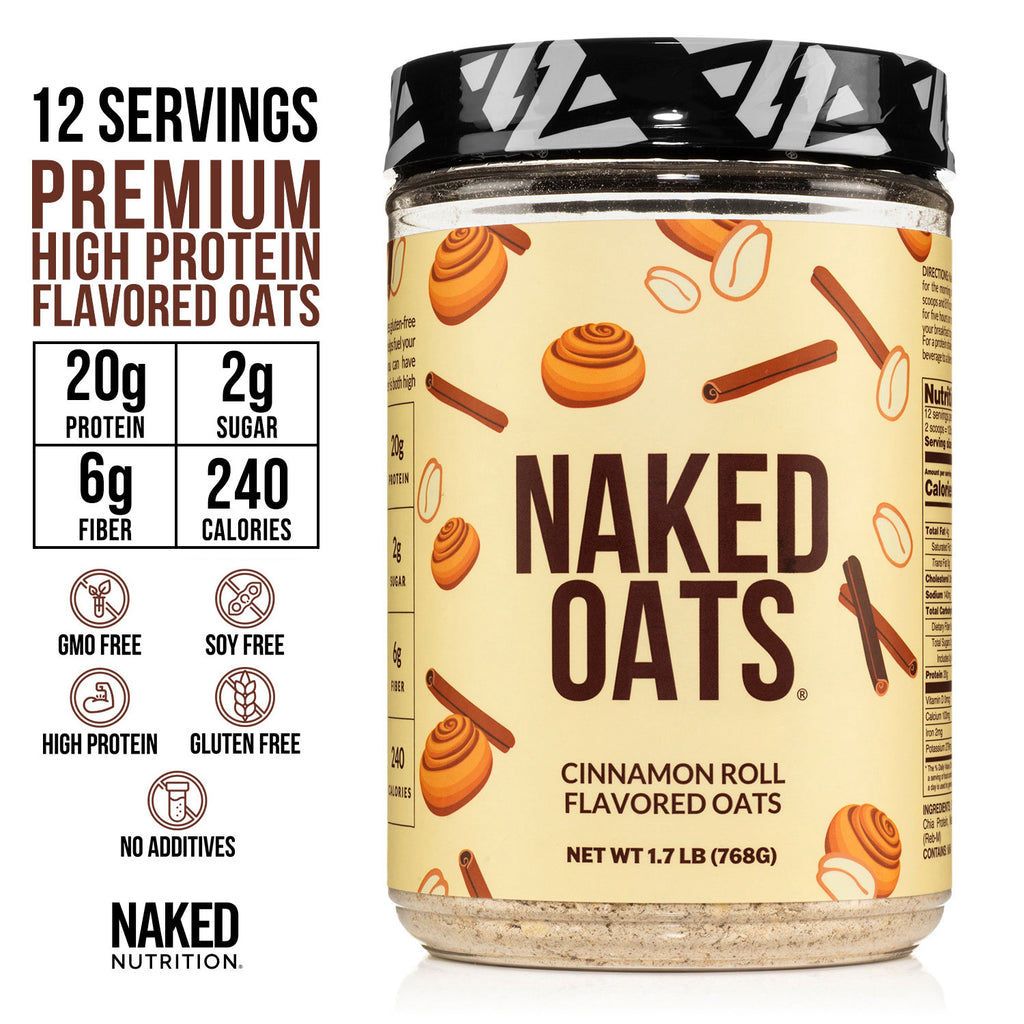 gluten free cinnamon protein oats