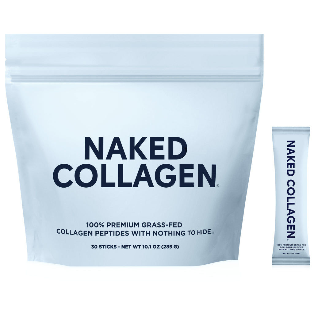 Naked Collagen Peptides Protein Powder | Naked Collagen - 30 Sachets