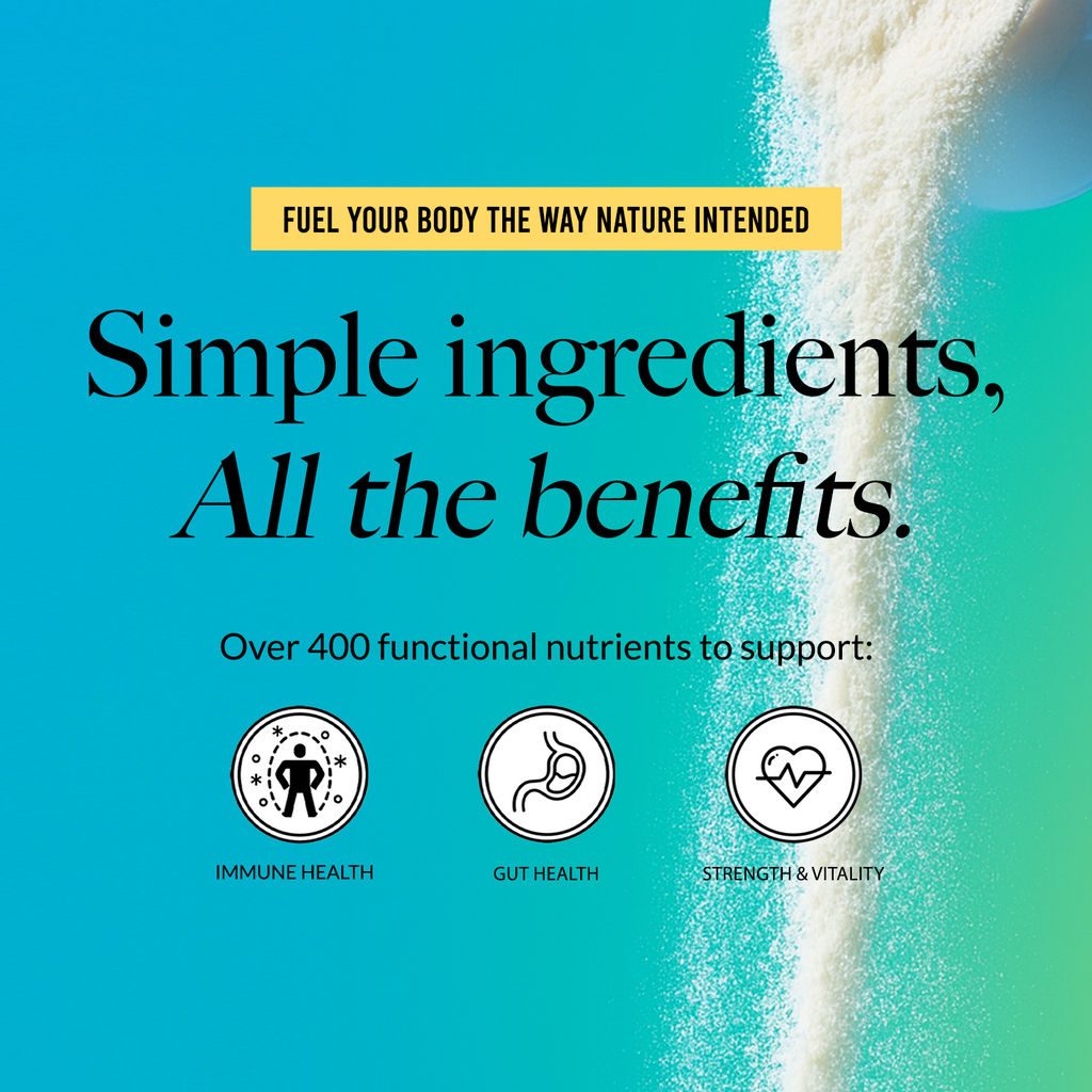 Grass-Fed Colostrum Powder | Naked Colostrum - 150 Servings