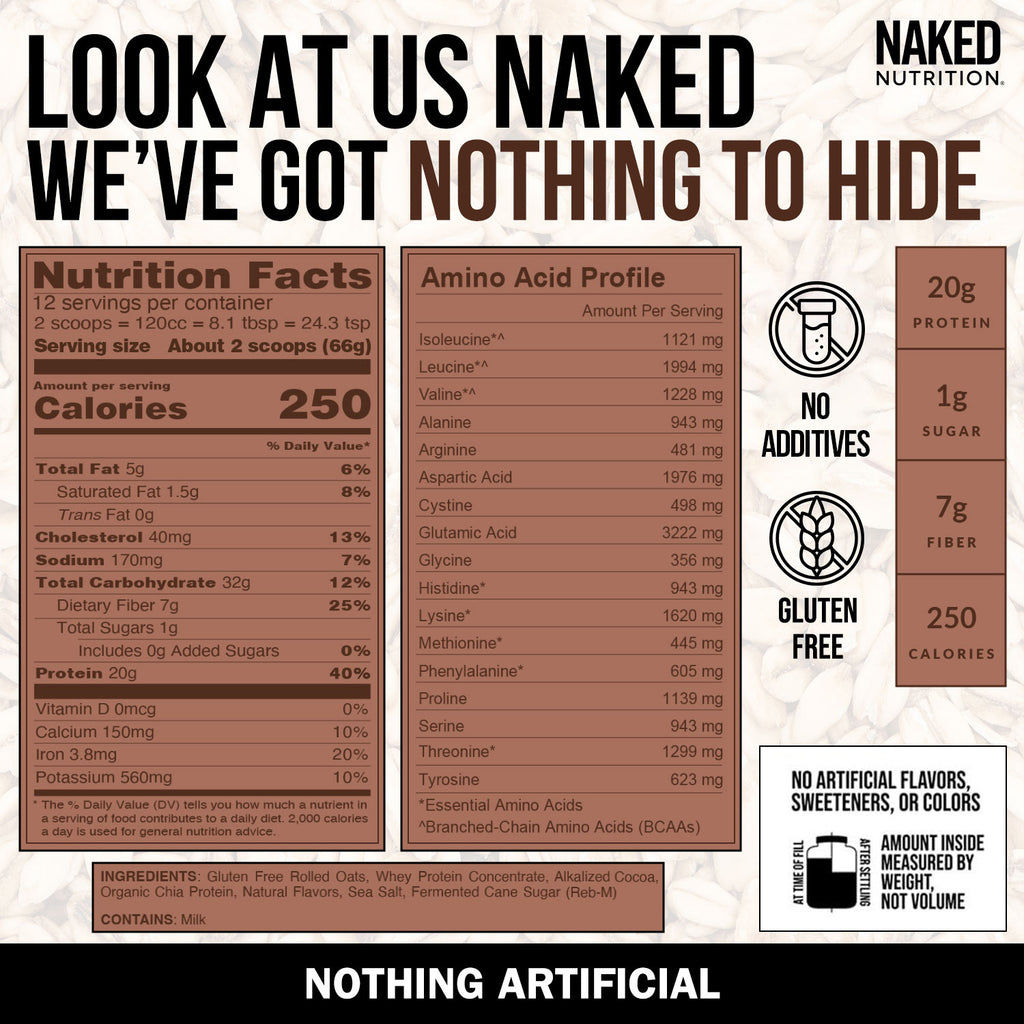 chocolate protein oatmeal