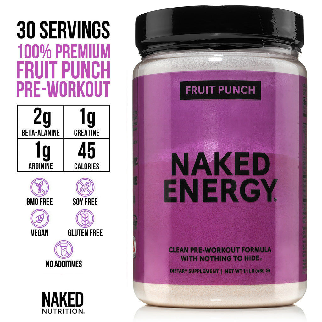 Pre Workout Supplement Fruit Punch