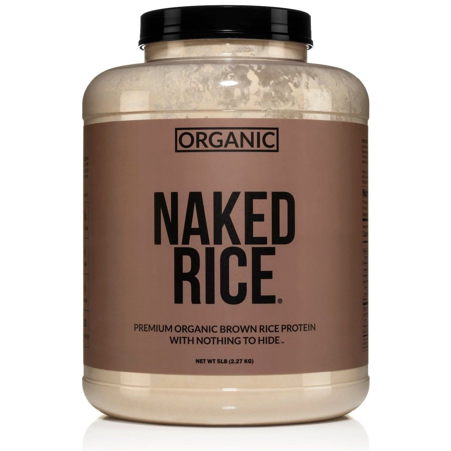 Organic Brown Rice Protein Powder | Naked Rice - 5lb – Naked Nutrition ...