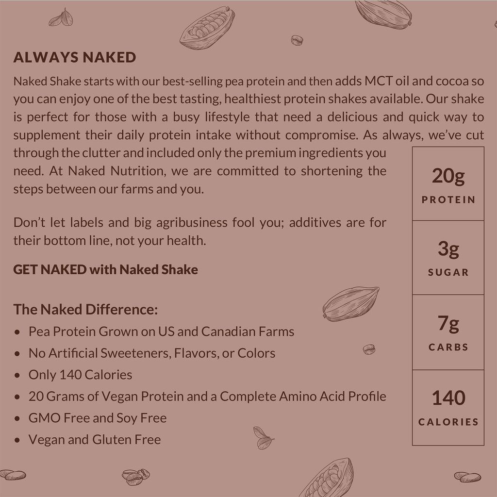 chocolate protein shake powder