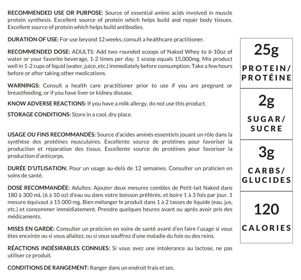 grass fed whey protein nutrition