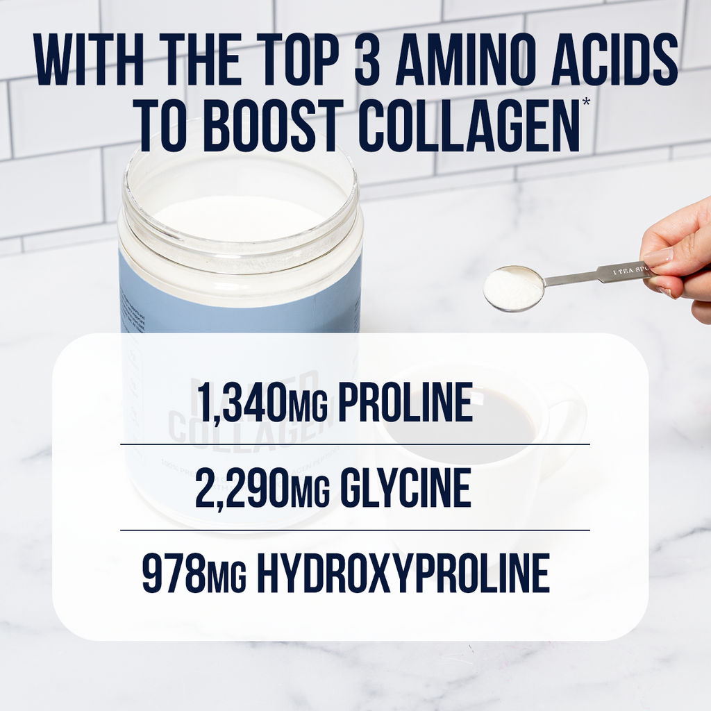 Paquetes de péptidos de colágeno | 20 paquetes de colágeno desnudo