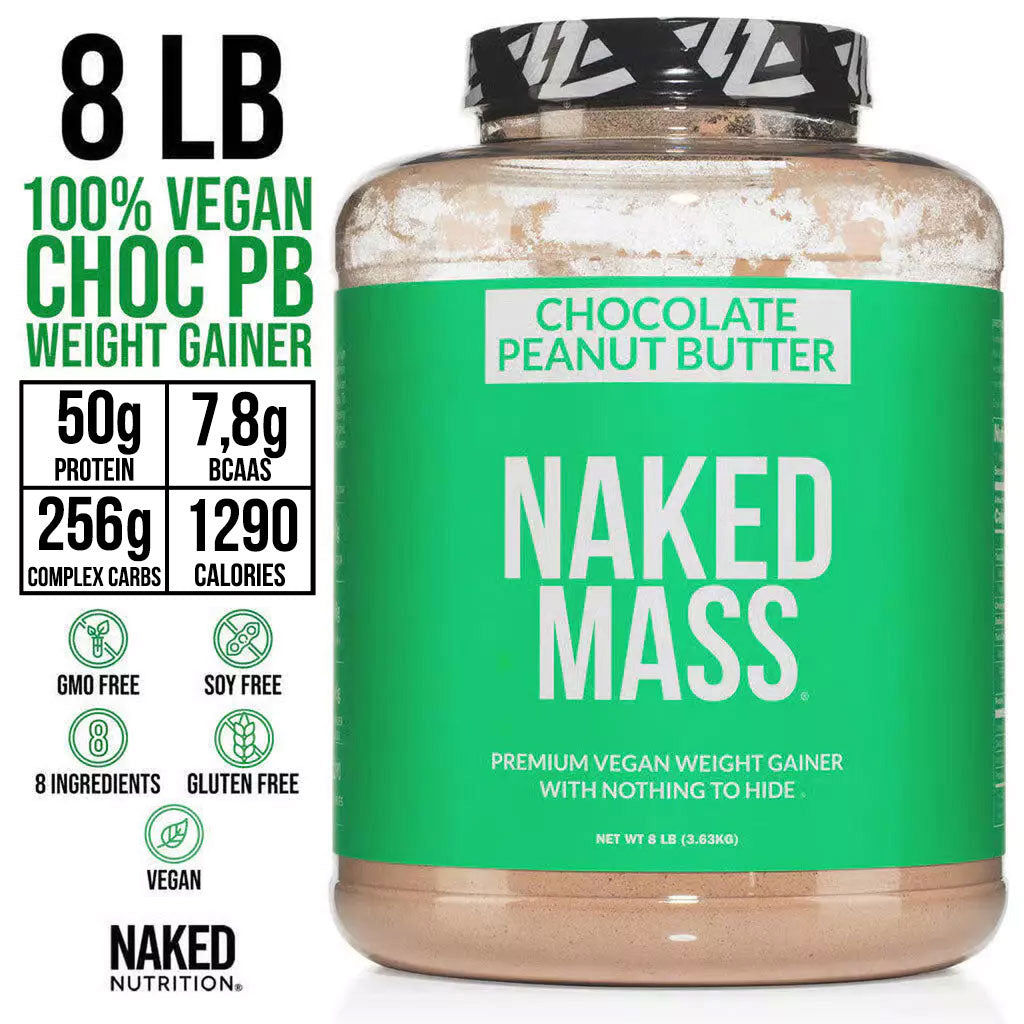 chocolate peanut butter vegan mass 