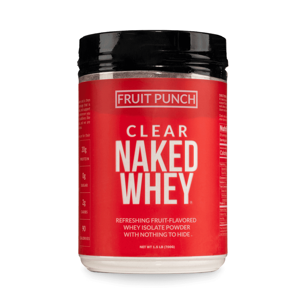 Fruit Punch Whey Protein Isolate | Clear Naked Whey