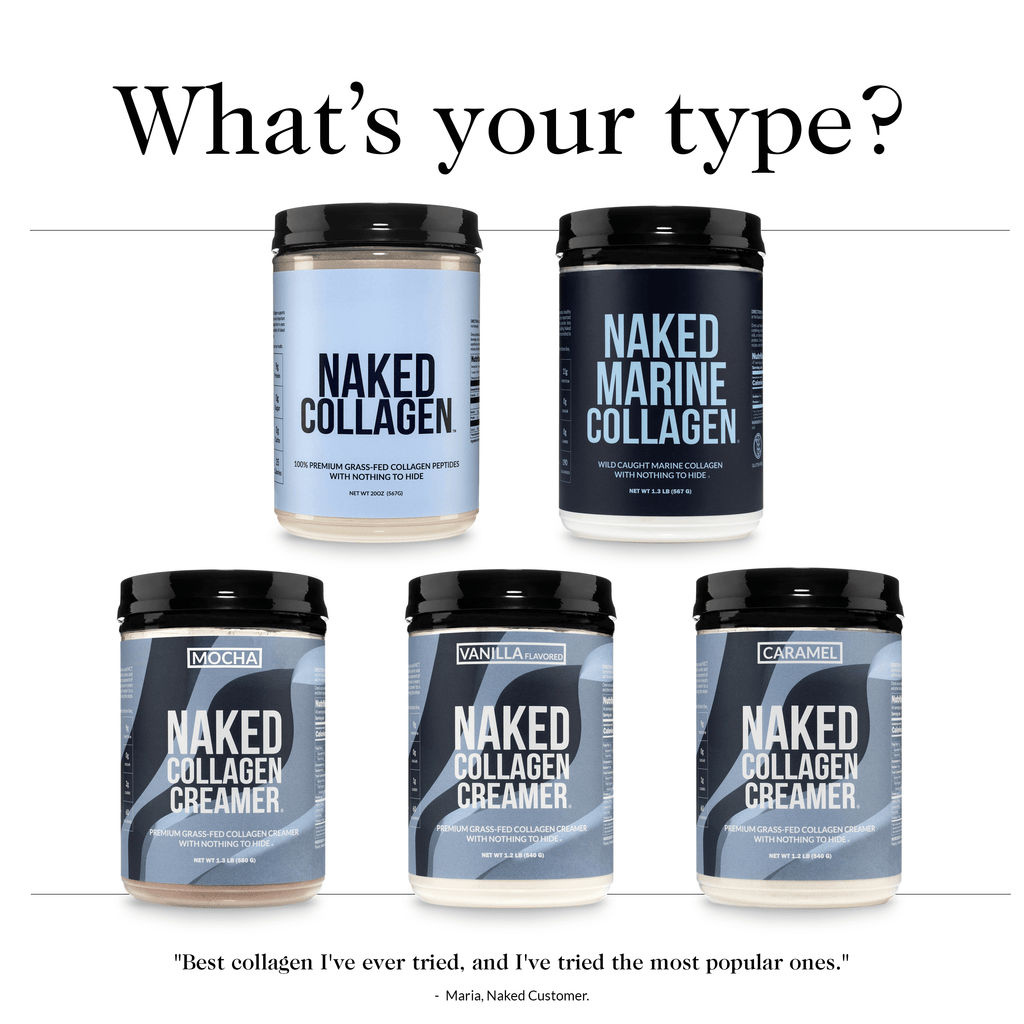 Proteína en polvo de péptidos de colágeno | Naked Collagen - 20 oz